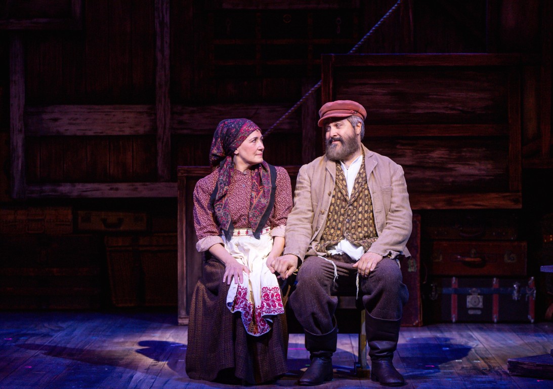 Janet Metz and Andrew Varela in Fiddler on the Roof