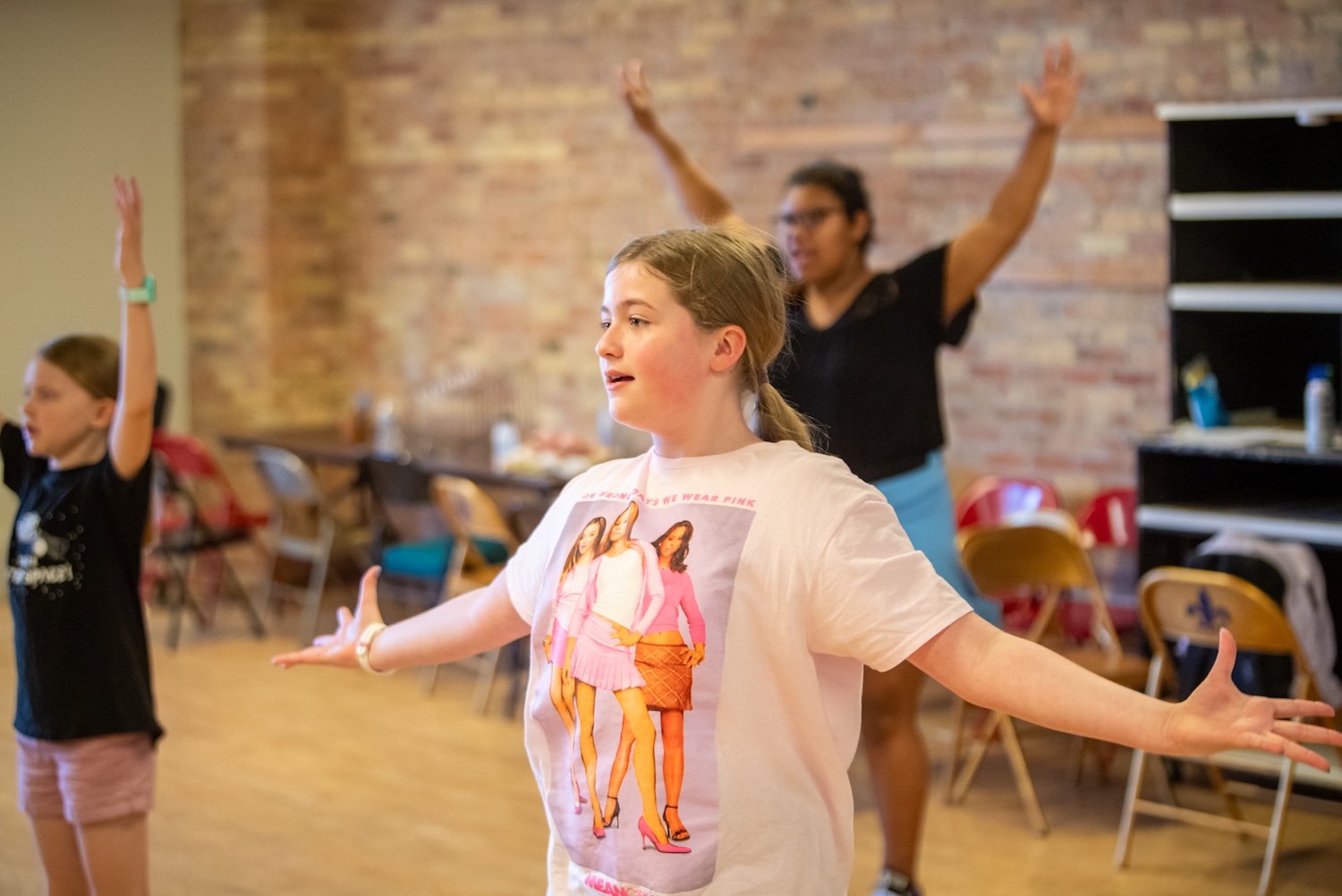 Students dancing Skylight Summer Musical Theater Camp