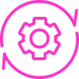 icon of gear for operations